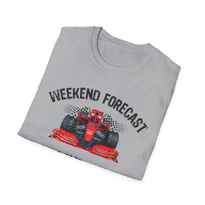 Formula 1 Weekend Forecast T-Shirt – F1 Racing & Drinking Shirt for Motorsport Fans