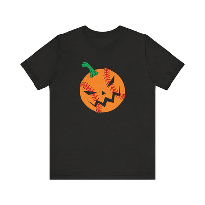 Baseball-Ball-Pumpkin-Halloween T-shirt