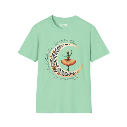 Inspirational 'Dance with Your Heart' T-Shirt – Motivational Dance Apparel for Enthusiasts 💃