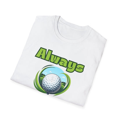 Always Wash Your Balls Golf Tee – Funny Vintage Golf Humor Sports T-Shirt