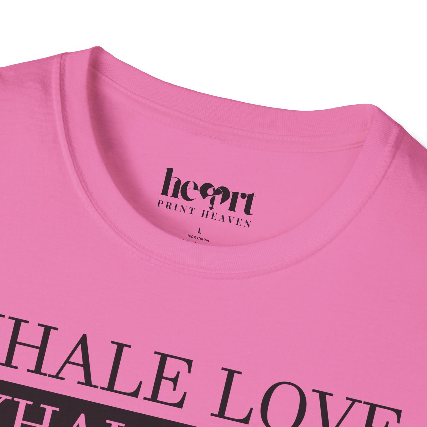 Inhale Love Exhale Hate Your Body Can Do It – Motivational Yoga T-Shirt 🧘‍♀️✨
