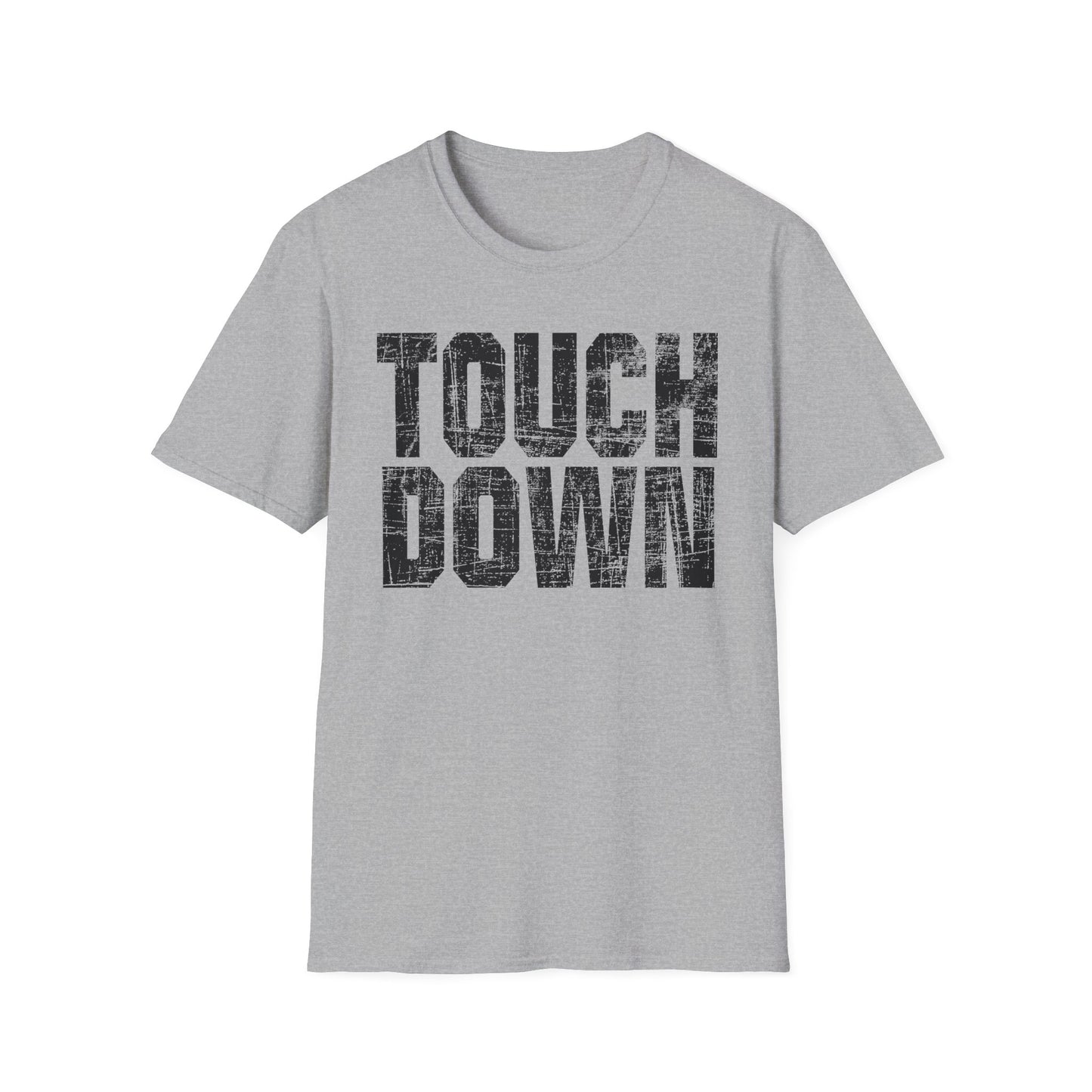 Touch Down Glitter Football T-Shirt – Fun Game Day Tee for Sports Fans