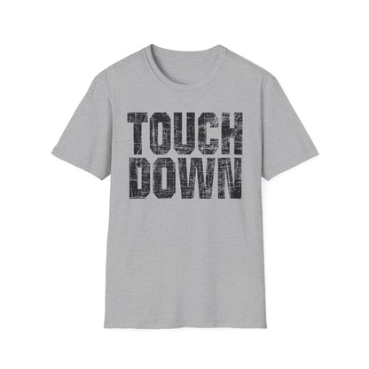 Touch Down Glitter Football T-Shirt – Fun Game Day Tee for Sports Fans