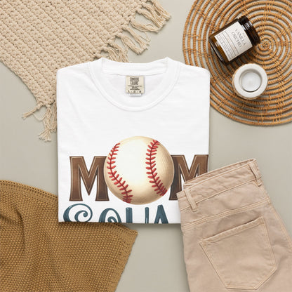 Mom Squad Baseball T-Shirt ⚾ | Cute Baseball Mom Graphic Tee
