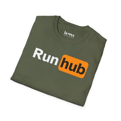 Run hub T-Shirt – Funny Running Shirt for Athletes and Humor Lovers