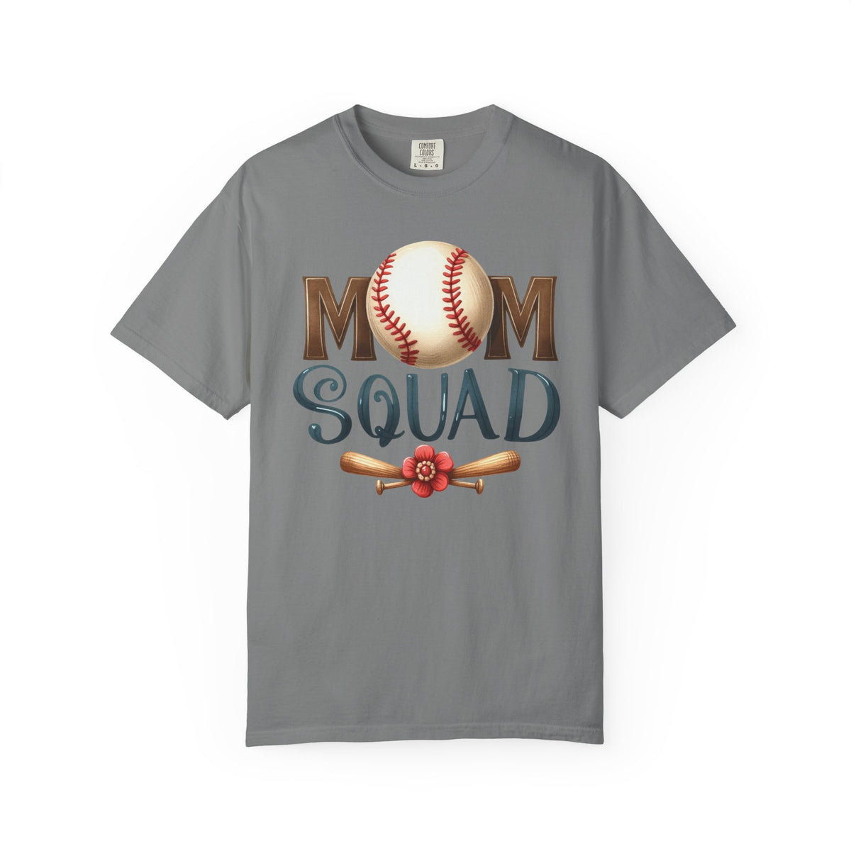 Mom Squad Baseball T-Shirt ⚾ | Cute Baseball Mom Graphic Tee