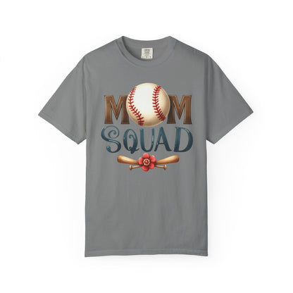 Mom Squad Baseball T-Shirt ⚾ | Cute Baseball Mom Graphic Tee