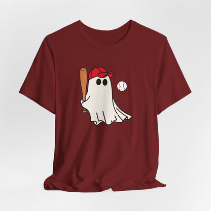 Baseball Cute Ghost T-shirt