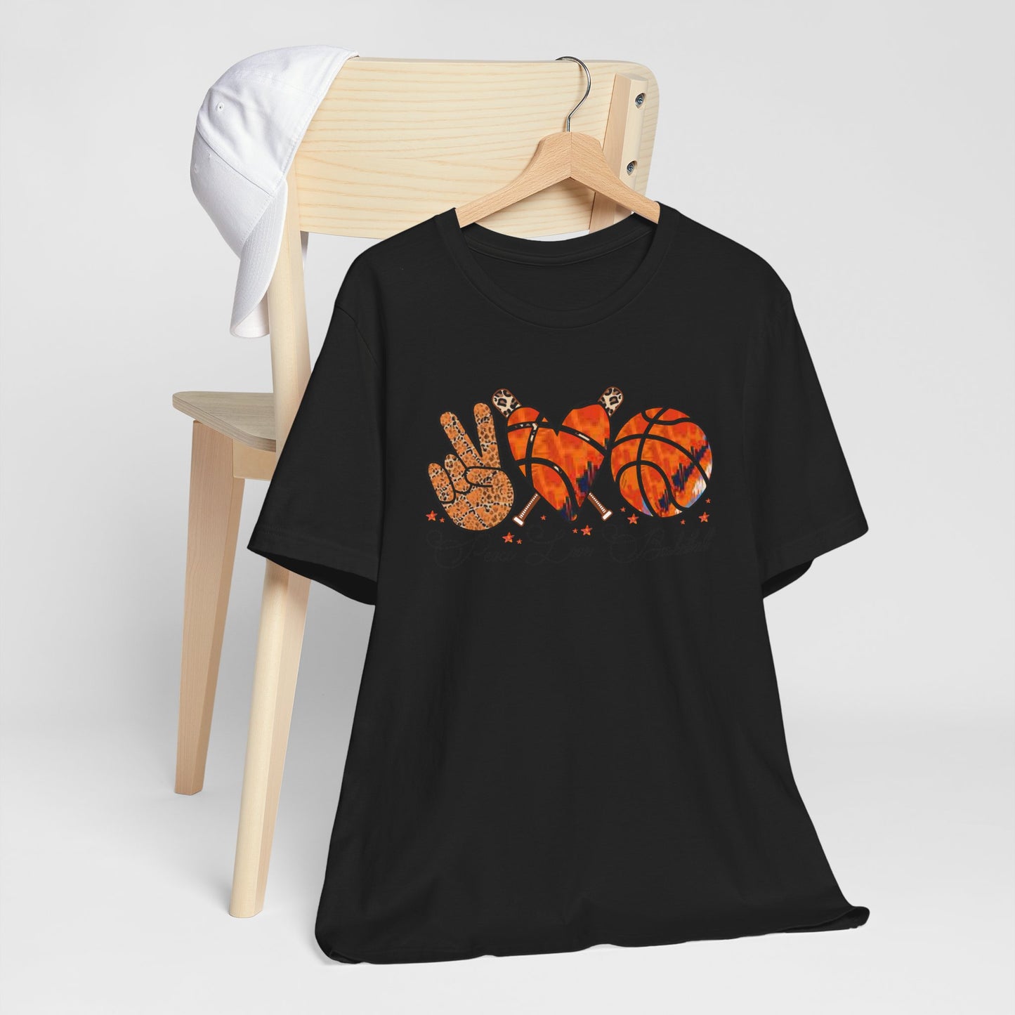 Peace, Love, Basketball T-shirt