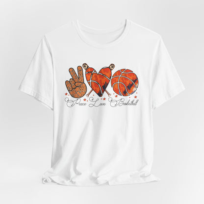 Peace, Love, Basketball T-shirt