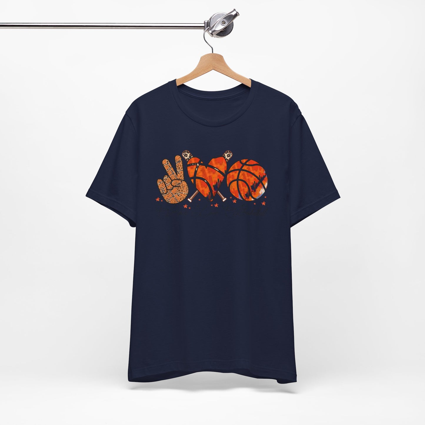 Peace, Love, Basketball T-shirt