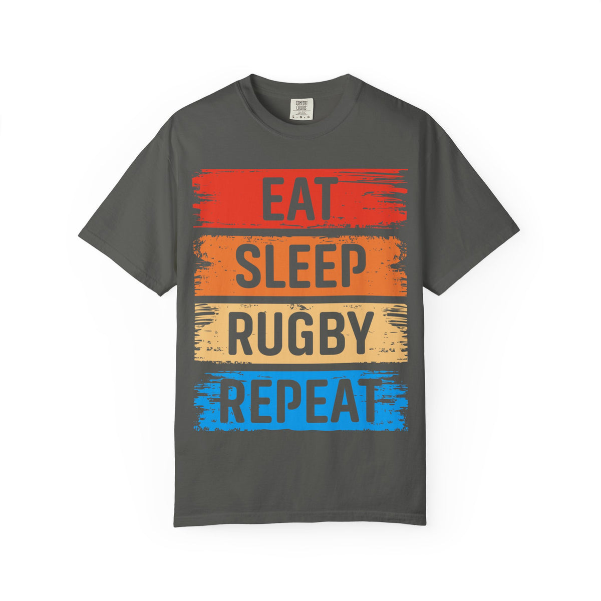 Eat Sleep Rugby Repeat T-Shirt 🏉 | Funny Rugby Gift for Players & Fans