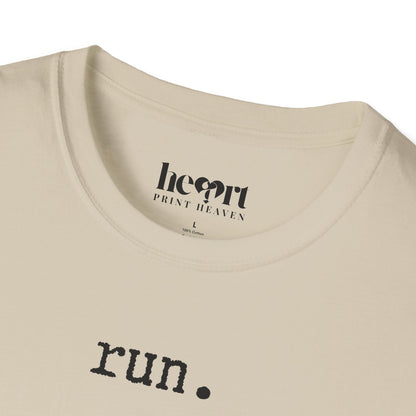 run. T-Shirt – Minimalist Running Shirt for Active Lifestyles