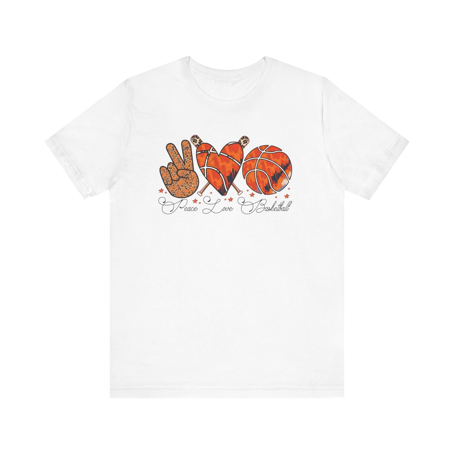 Peace, Love, Basketball T-shirt