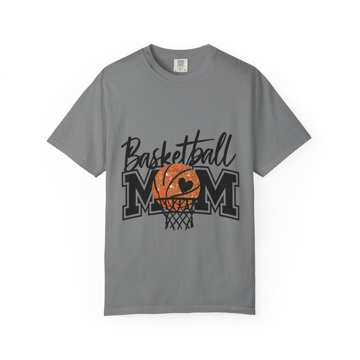 Basketball Mom T-Shirt 🏀 | Glitter Ball Basketball MOM Tee