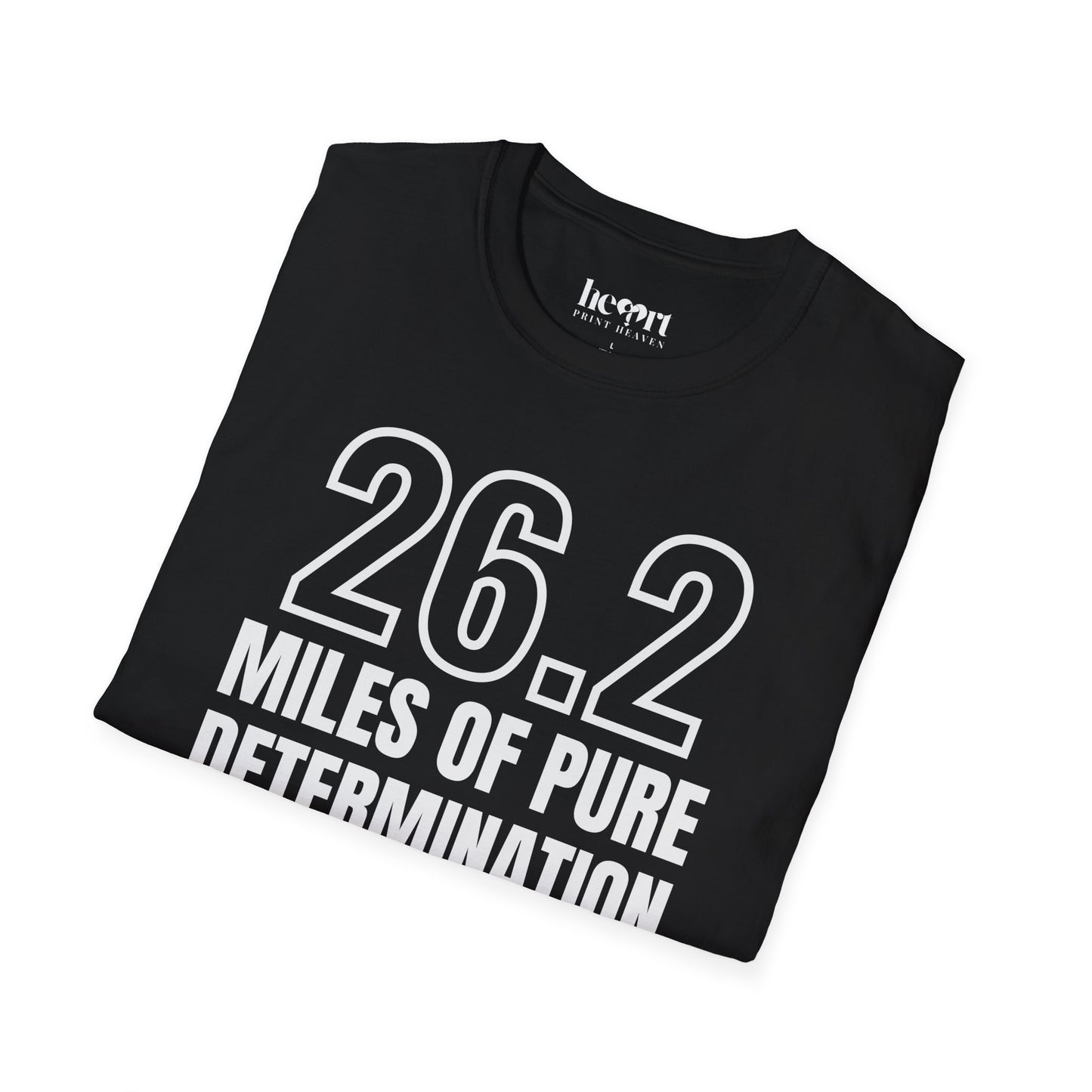 26.2 Miles of Pure Determination And Snacks – Funny Marathon Running T-Shirt