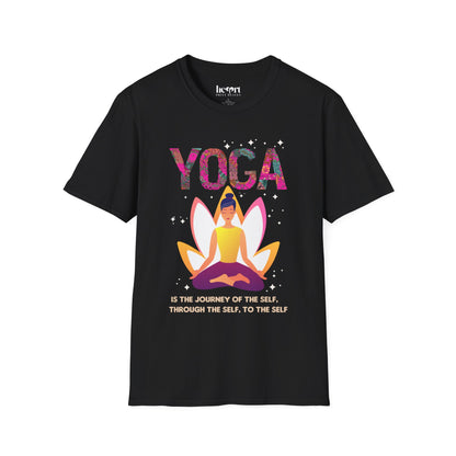 Yoga Is The Journey T-Shirt – Inspirational Yoga & Mindfulness Tee