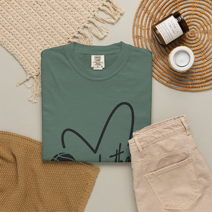 Basketball Mom Heart T-Shirt 🏀 | Cute Cursive Basketball Mom Tee