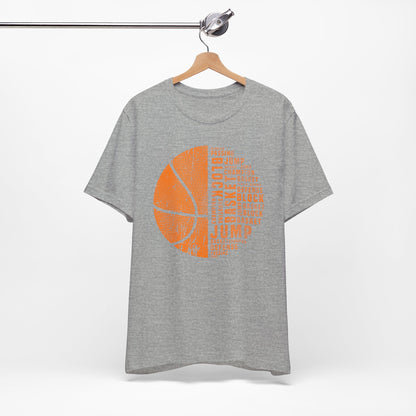 Basketball Words T-shirt