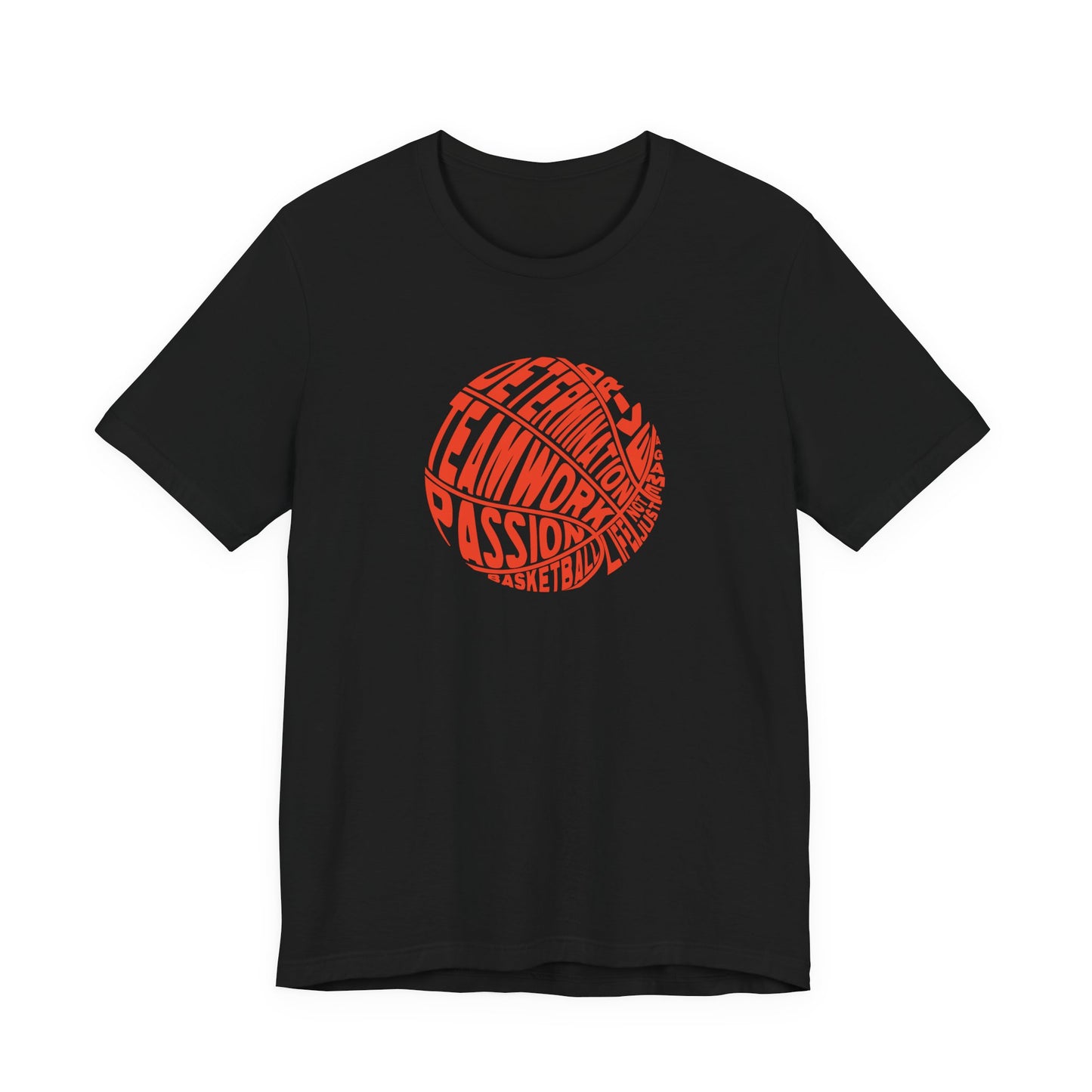 Kld-Basketball-Life Lettering Basketball T-shirt