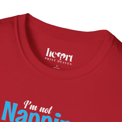 I'm Not Napping, I'm Meditating – Funny Mindfulness T-Shirt 🧘‍♂️✨