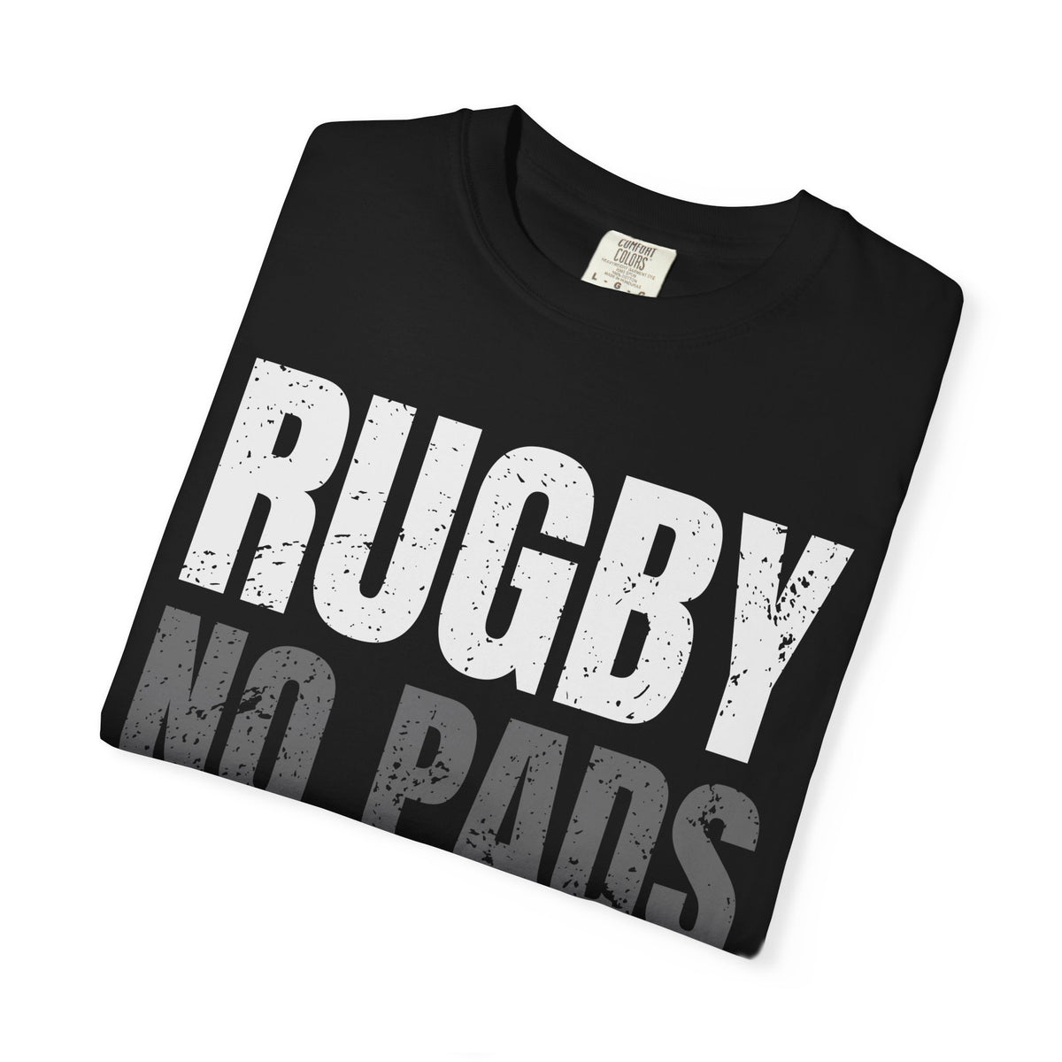 Rugby "No Pads, No Helmets, Just Balls" Funny T-Shirt 🏉 | Bold Rugby Fan Statement Tee