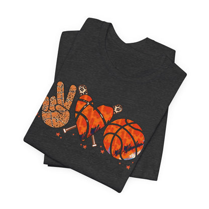 Peace, Love, Basketball T-shirt