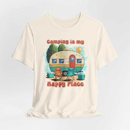 Camping is My Happy Place T-Shirt