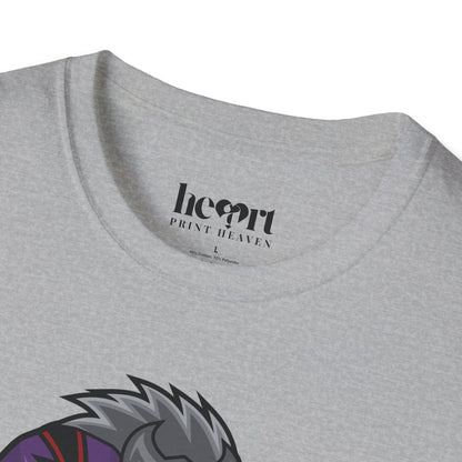 Big Bad Wolf American Football Mascot T-Shirt – Bold Sports Fan Apparel 🏈🐺