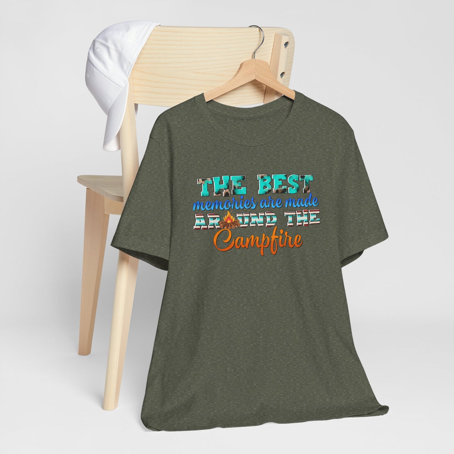 The Best Memories Are Made Around the Campfire Shirt – Outdoor Camping Tee