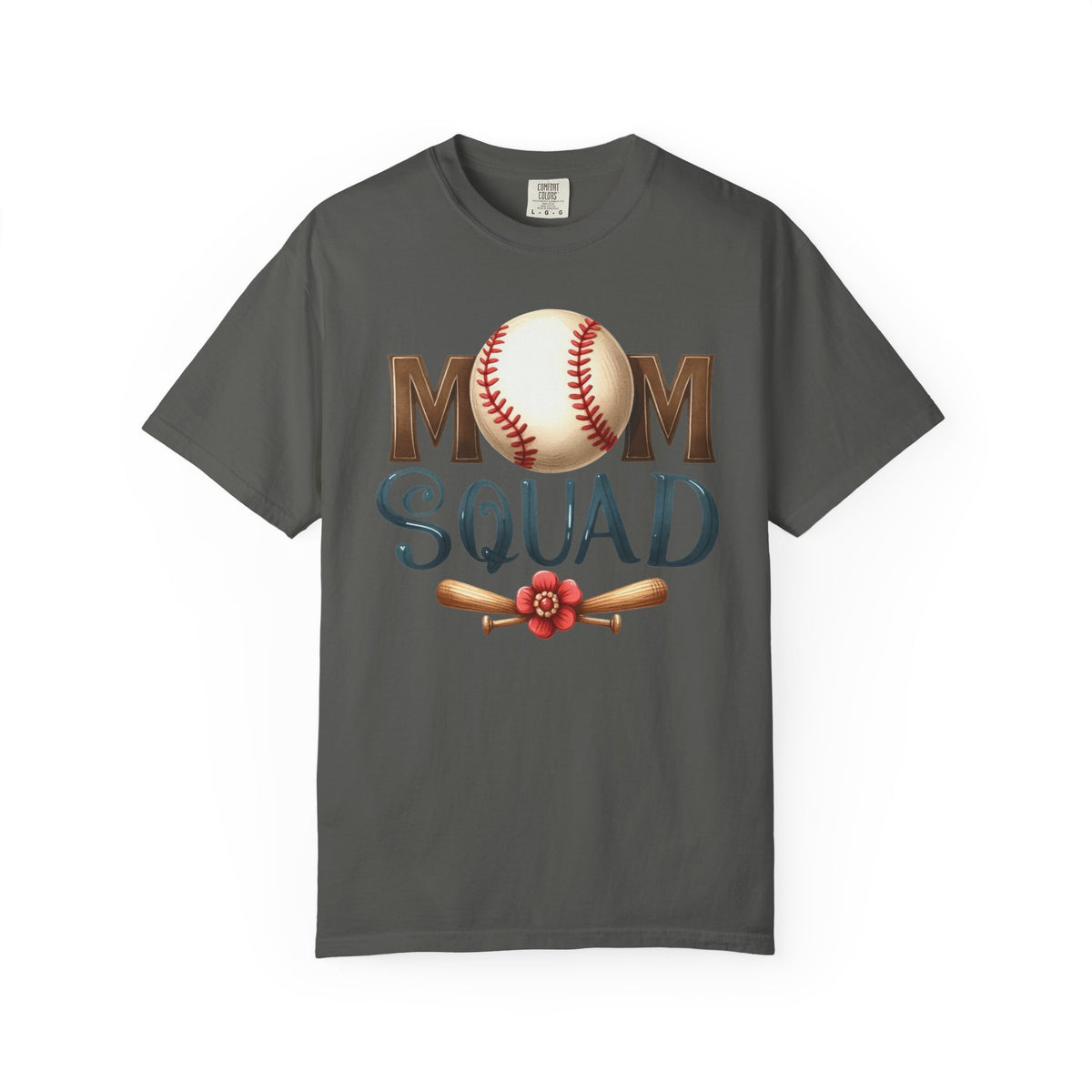 Mom Squad Baseball T-Shirt ⚾ | Cute Baseball Mom Graphic Tee