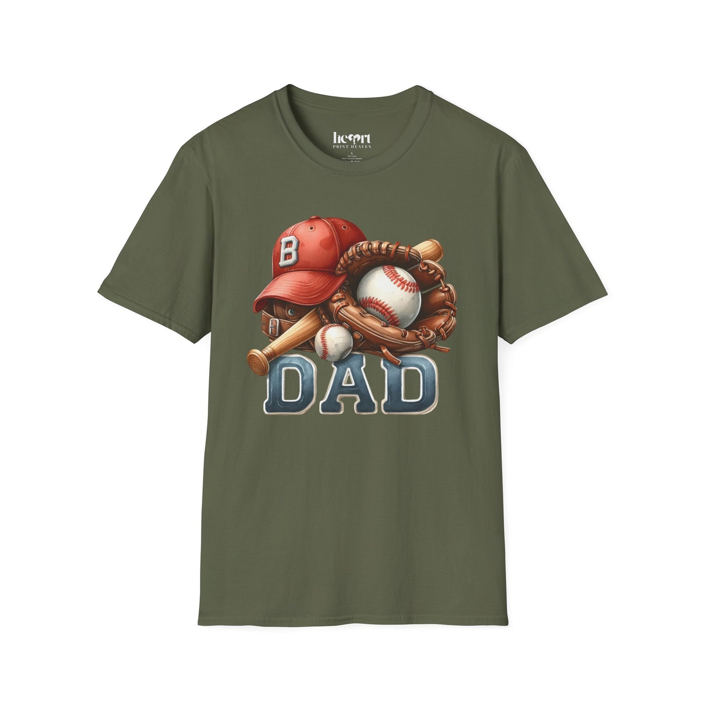 Baseball Dad T-Shirt – Vintage Hat & Ball Sports Tee for Fathers ⚾👕
