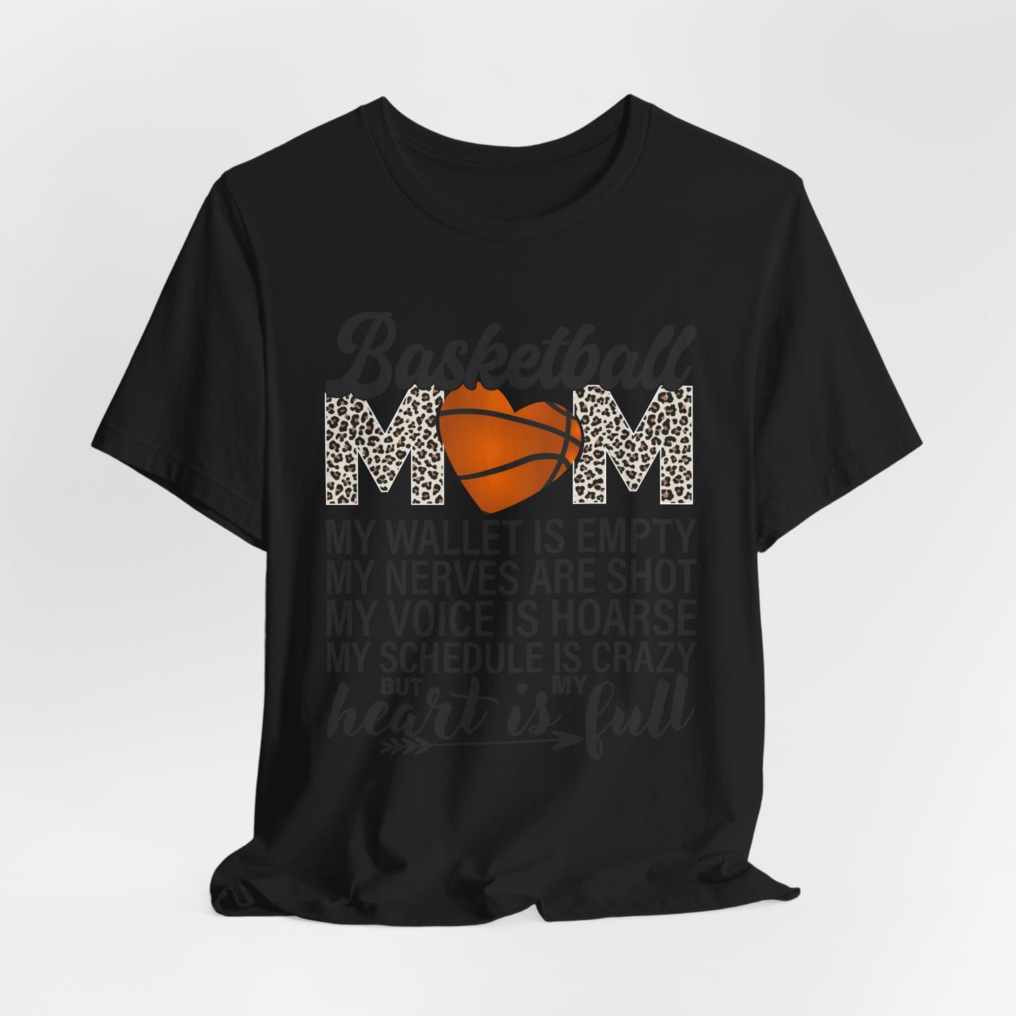 Basketball Mom My Wallet Is Empty T-shirt