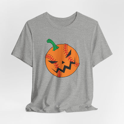 Baseball-Ball-Pumpkin-Halloween T-shirt