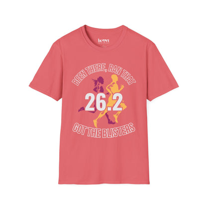 Been There, Ran That Got The Blisters - Funny Marathon Running Shirt for Runners