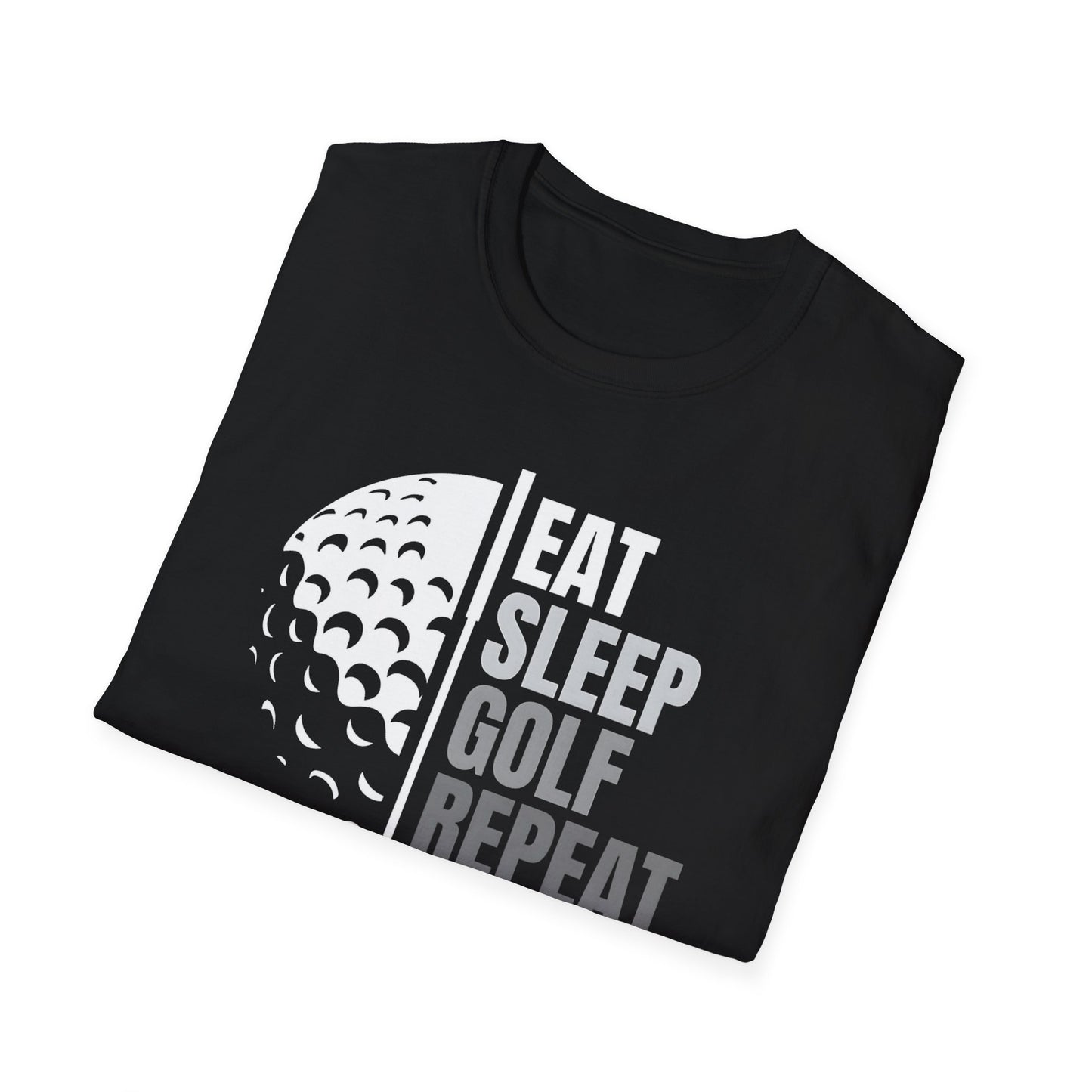 Eat Sleep Golf Repeat Tee – Classic Golf Lifestyle Sports T-Shirt
