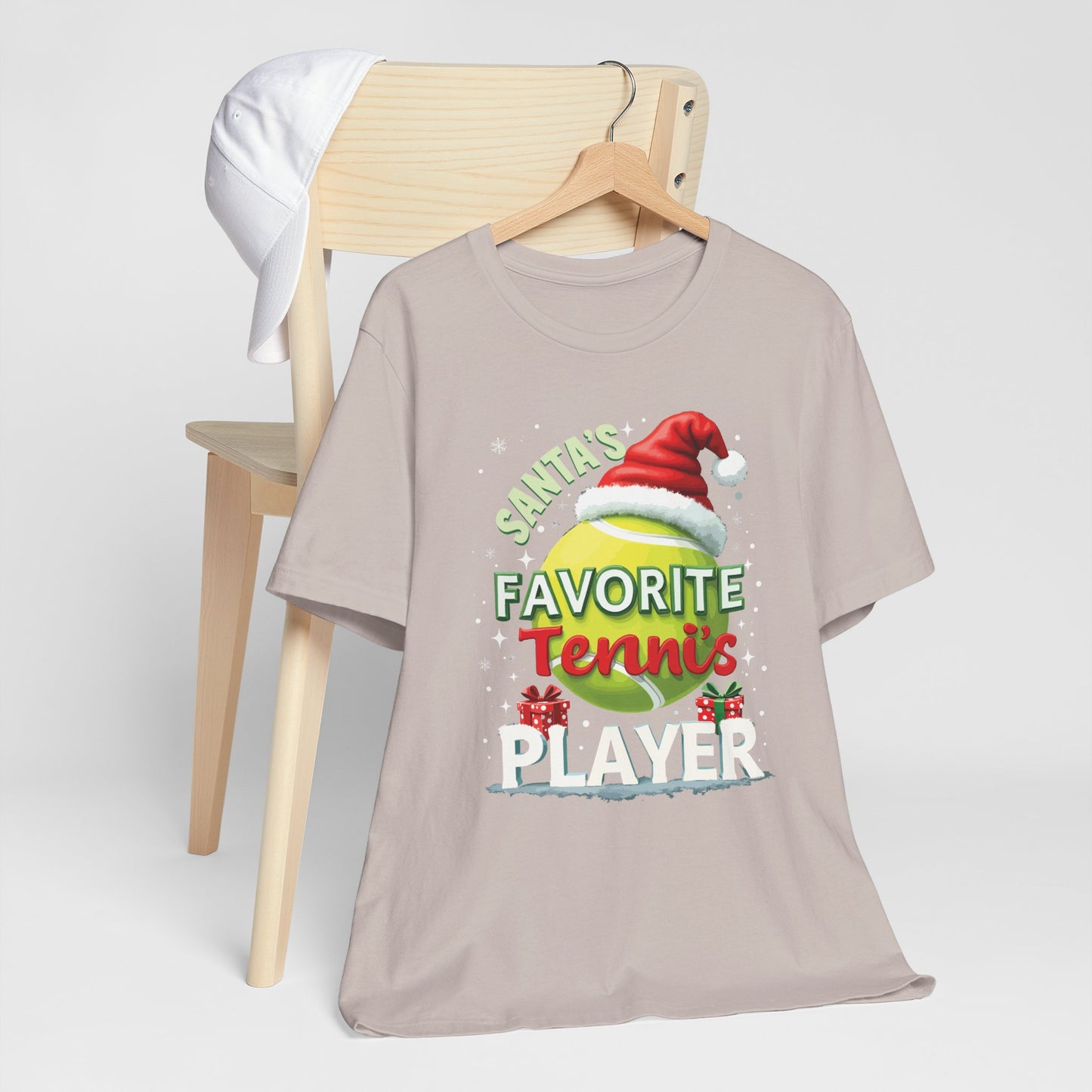 Santa's Favorite Tennis Player T-Shirt