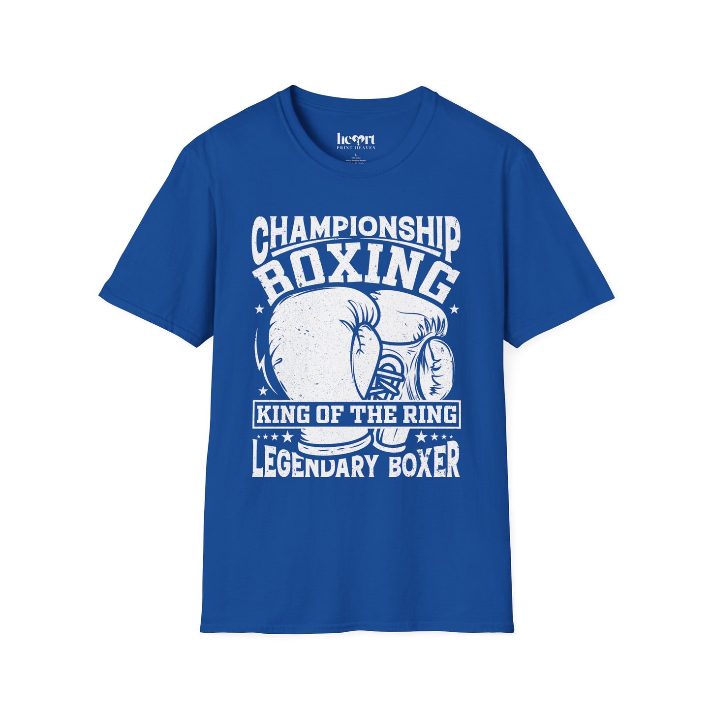 Boxing King of the Ring T-Shirt – Champion's Choice for Boxing Enthusiasts 🥊