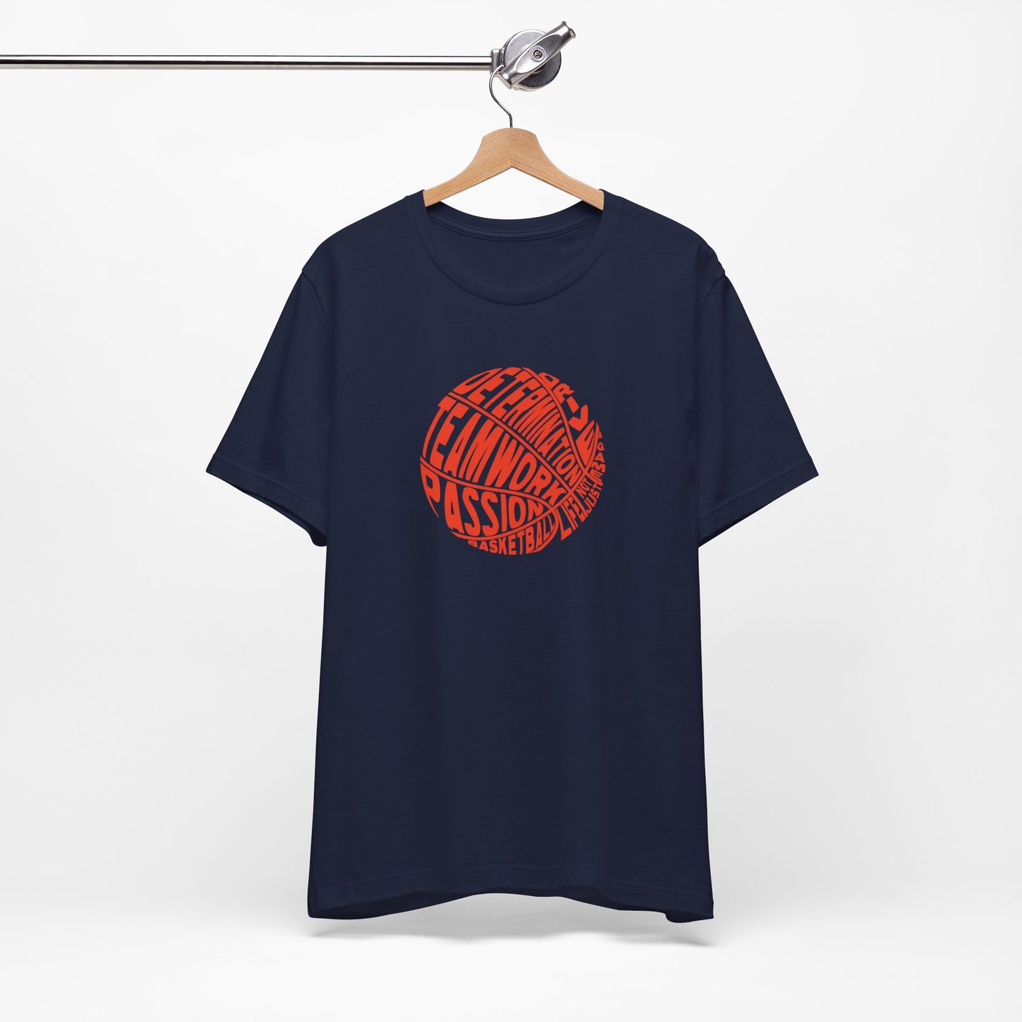 Kld-Basketball-Life Lettering Basketball T-shirt