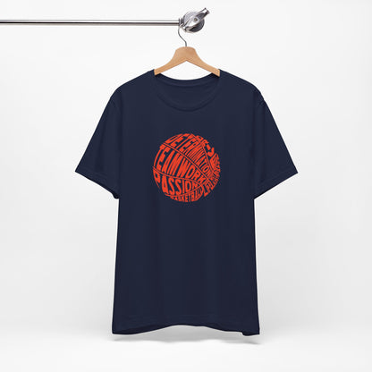 Kld-Basketball-Life Lettering Basketball T-shirt