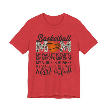 Basketball Mom My Wallet Is Empty T-shirt