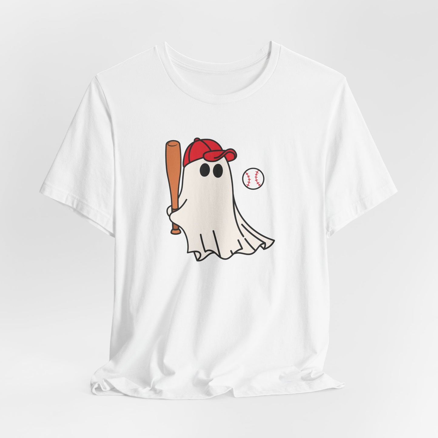 Baseball Cute Ghost T-shirt