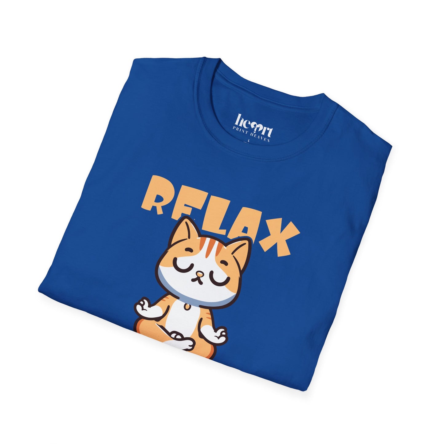 Relax and Let It Go Yoga T-Shirt – Calm and Mindful Apparel for Everyday Peace