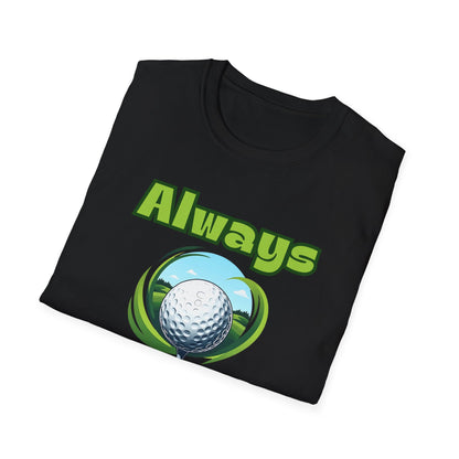Always Wash Your Balls Golf Tee – Funny Vintage Golf Humor Sports T-Shirt