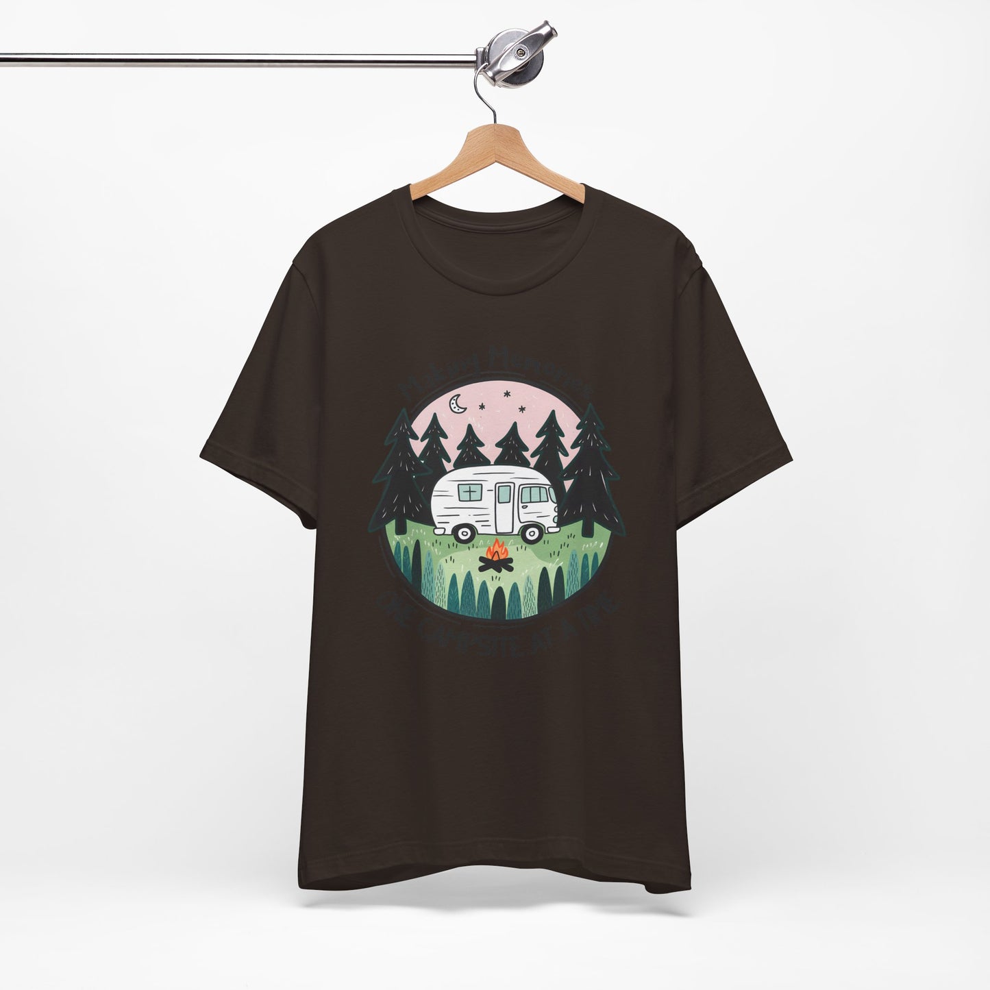 Making Memories One Campsite at a Time – Retro RV Camping Shirt