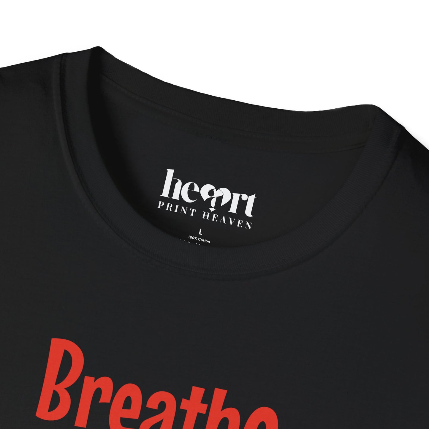 Breathe In Peace Breathe Out Stress T-Shirt – Yoga & Mindfulness Tee for Relaxation 🌿