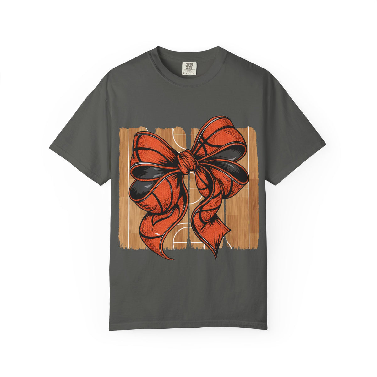 Basketball Bow T-Shirt 🏀 | Team Mom Game Day Tee
