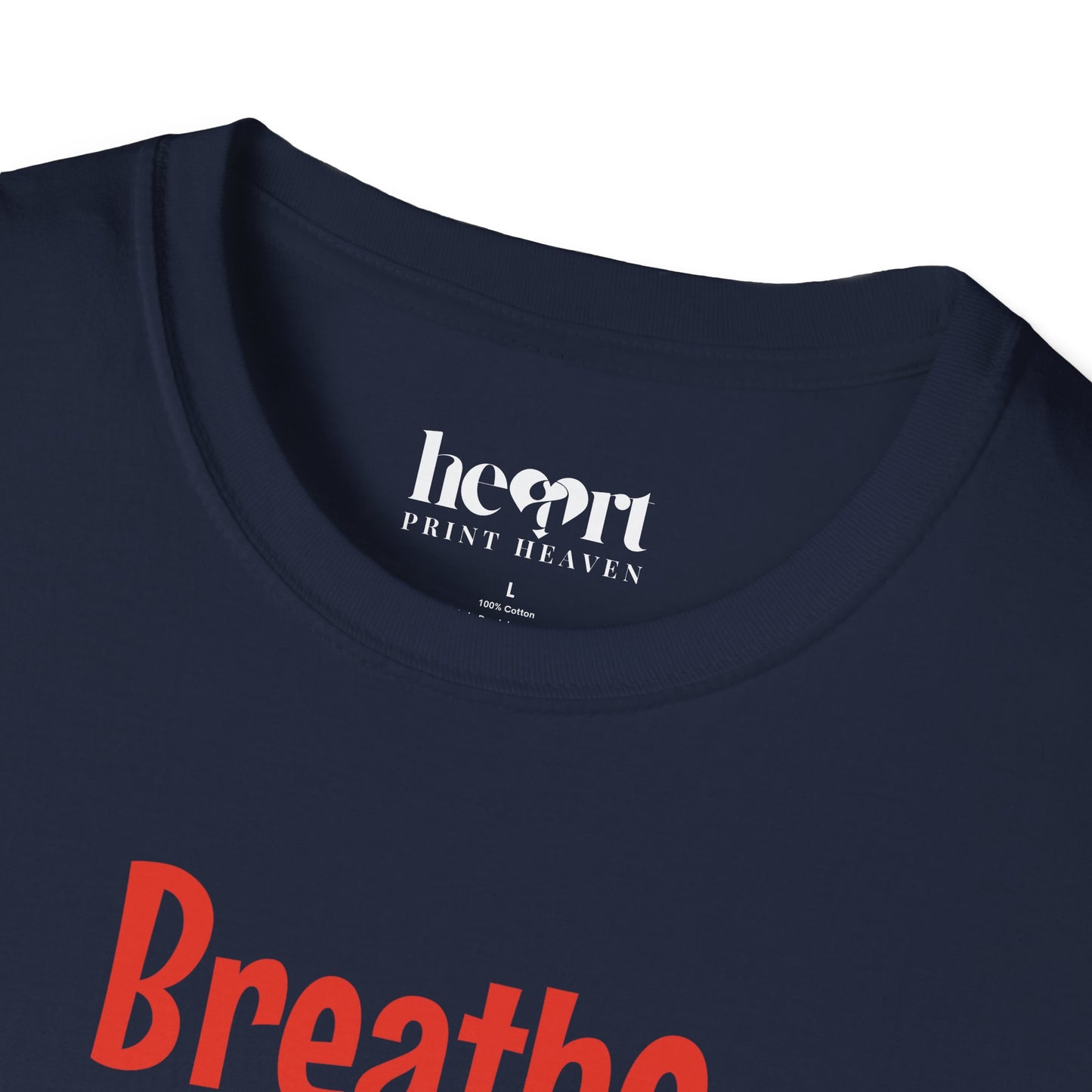 Breathe In Peace Breathe Out Stress T-Shirt – Yoga & Mindfulness Tee for Relaxation 🌿
