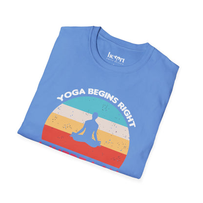 Yoga Begins Right Where I Am
