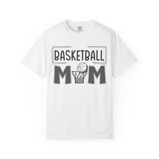Basketball Mom T-Shirt 🏀 | Bold Basketball MOM Hoop Graphic Tee